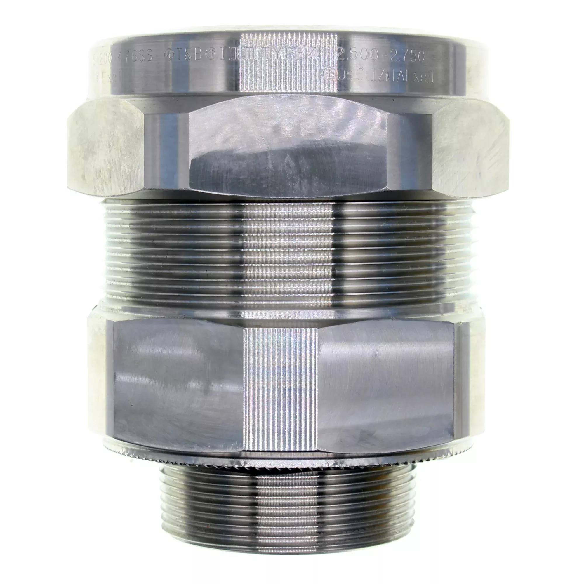 Thomas & Betts ST200-476SS Starteck Jacketed Cable Connector, Stainles