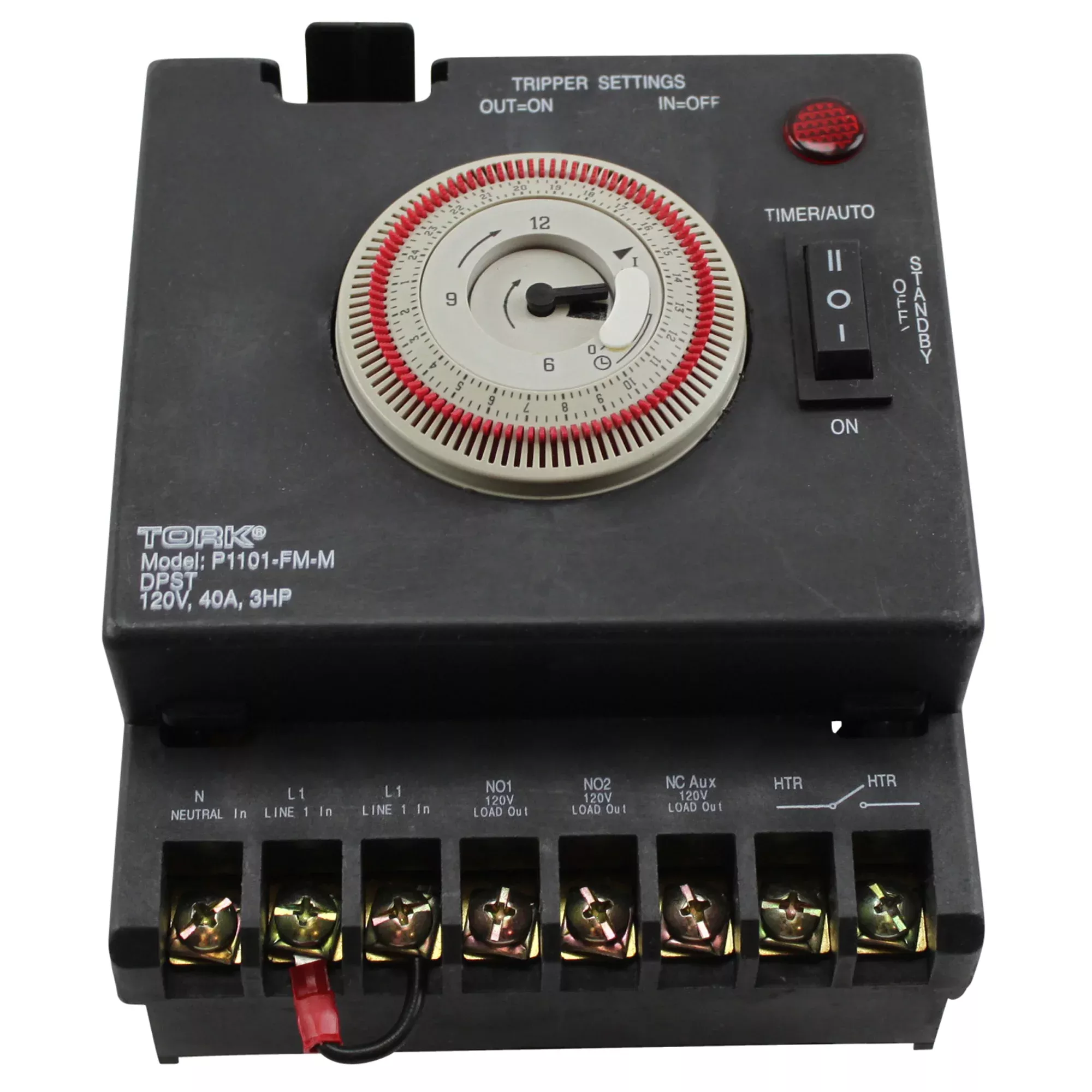 Tork Nsi Time Switch Panel Pool Spa Lighting /fireman Switch/heater P1