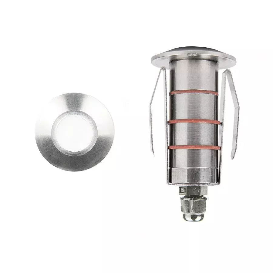WAC 1021 1″ 2W LED Inground Recessed Round 12V