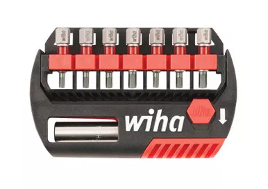 Wiha 76893 8 Piece BitBuddy MaxxTor Impact Bit Set