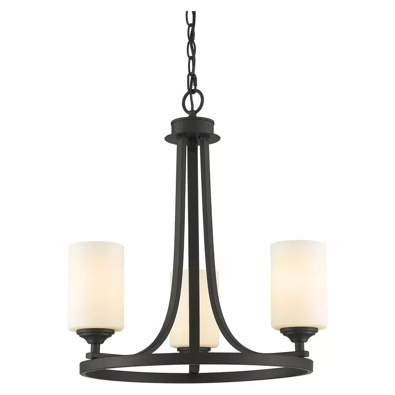 Z-Lite 435-3 - Bordeaux 3 Light 19" Chandelier